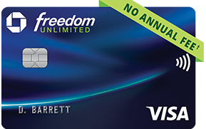 Chase Freedom Unlimited card