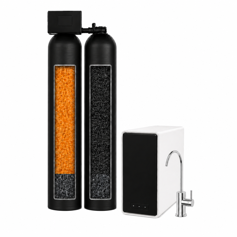 Salt-Free Dual Tank with Tankless RO