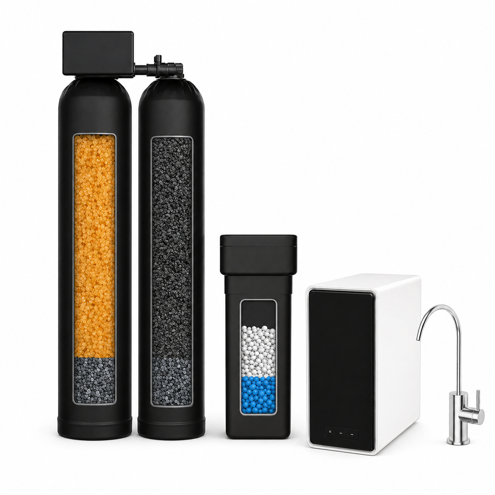 City Dual Tank with Tankless RO